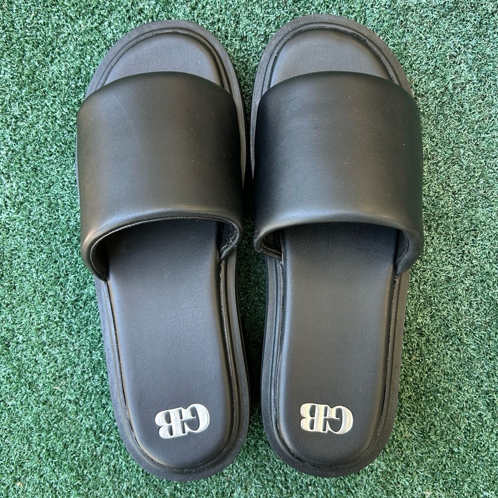 NWT Gianni Bini GB Kickback Platform Slide Sandal Black 9.5 - Picture 9 of 13